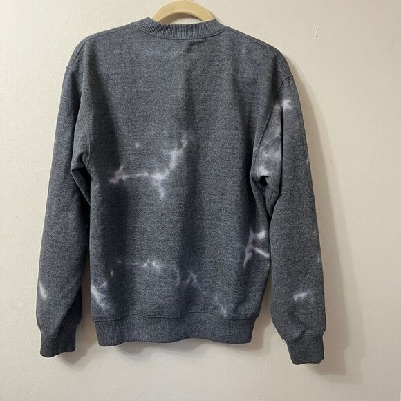 Smiley Womens Gray Desert Dreamer Mental Health Matters Tie Dye Sweatshirt Sz M - Picture 4 of 11